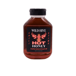Bottle of Wild Hive Chili Sting Hot Honey.